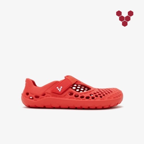 Vivobarefoot Ultra Bloom Kids Summer Shoes Coral UK PTXJ